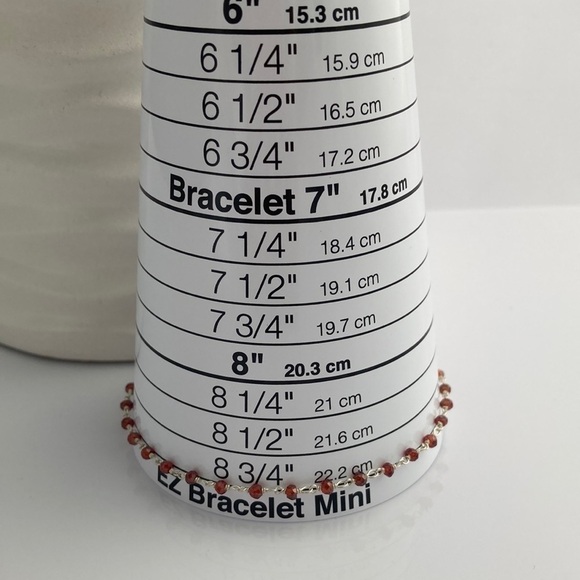 𝅺DAINTY Anklet Sterling Silver - Picture 5 of 11